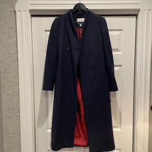 Brand New LK Bennett Navy Coat